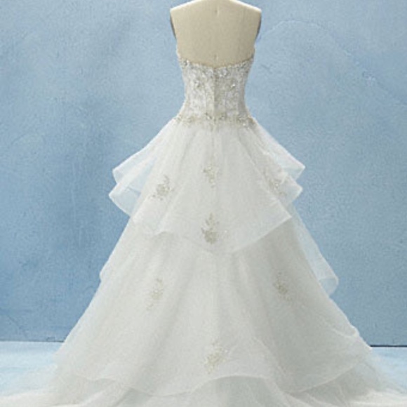 Disney Belle Wedding Dress by Alfred Angelo - Picture 2 of 5